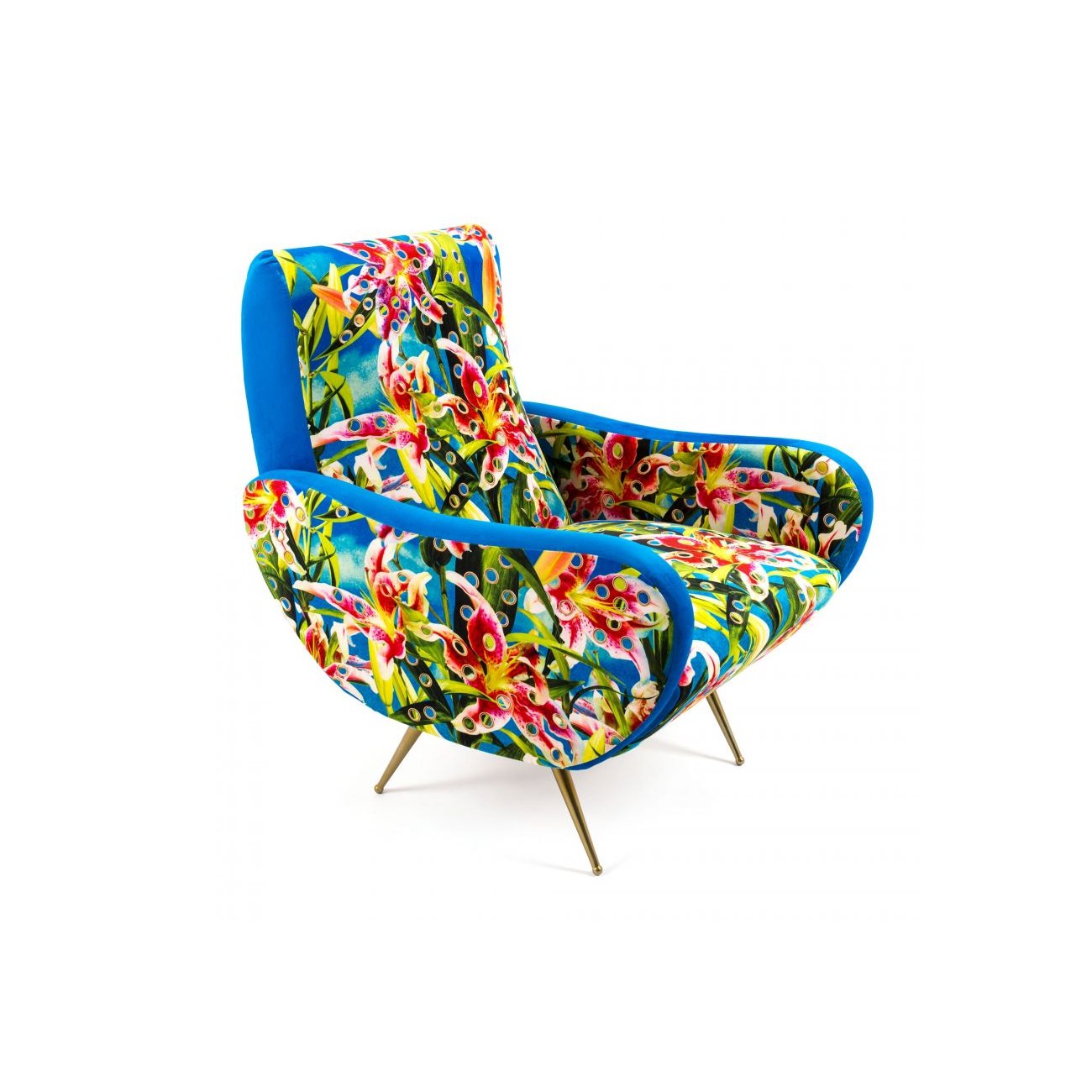 SELETTI Fauteuil - Fleurs avec des trous