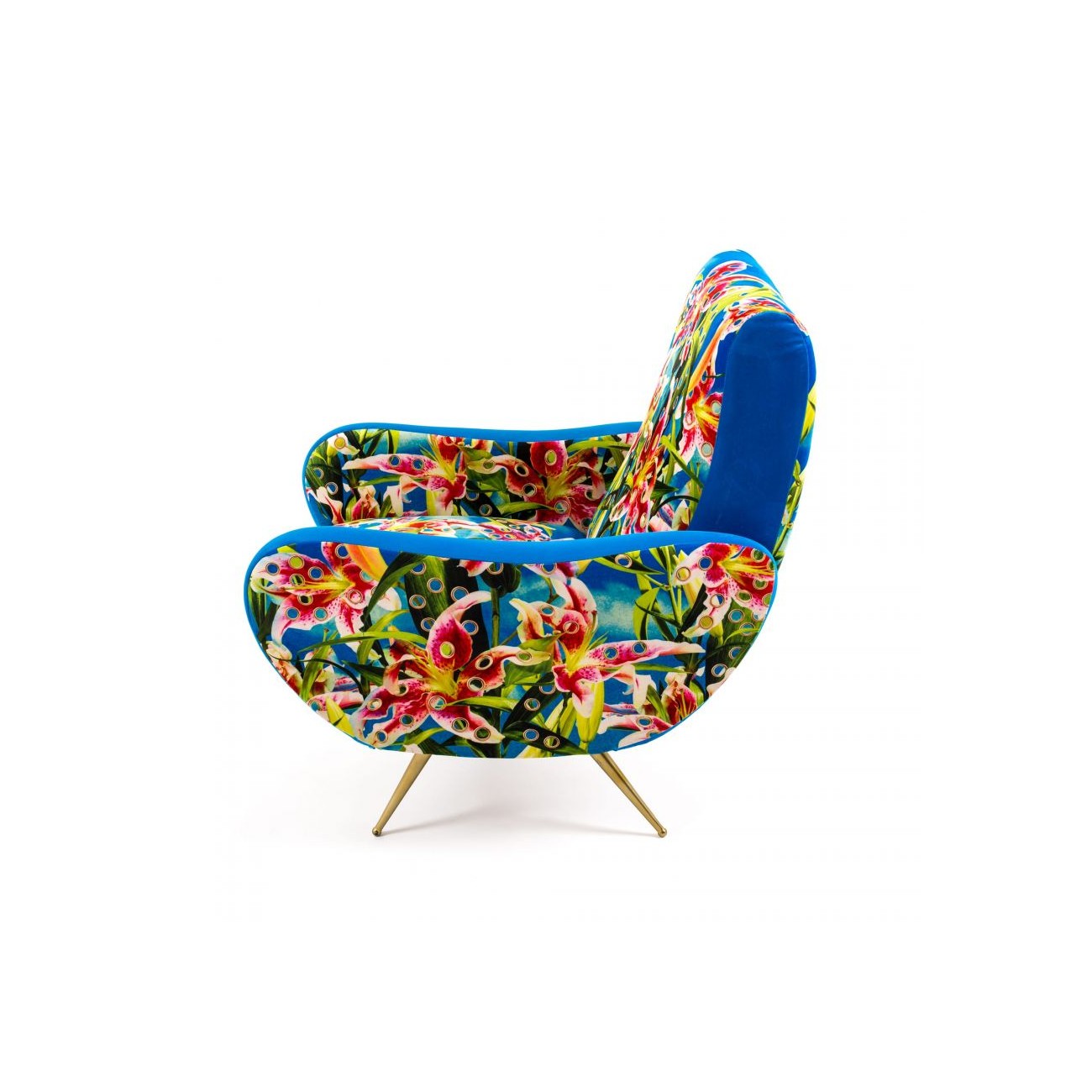 SELETTI Fauteuil - Fleurs avec des trous