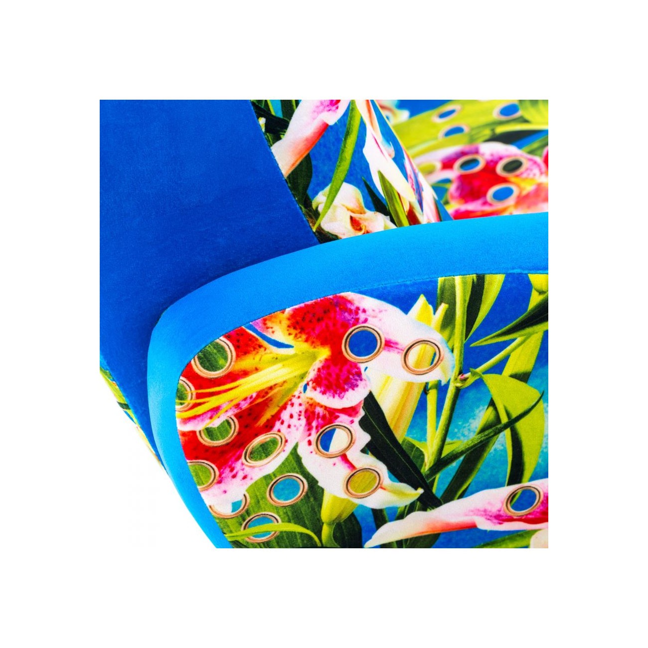 SELETTI Fauteuil - Fleurs avec des trous
