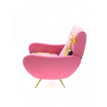 SELETTI Poltrona - Rossetti Rosa