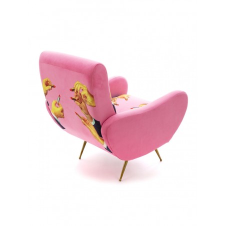 SELETTI Fauteuil - Rouges à lèvres rose