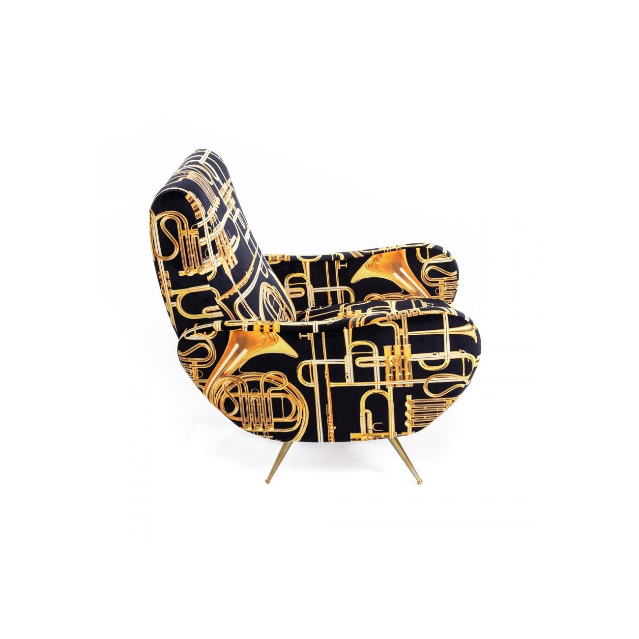 SELETTI Armchair - Trumpets