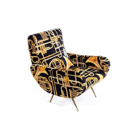 SELETTI Armchair - Trumpets