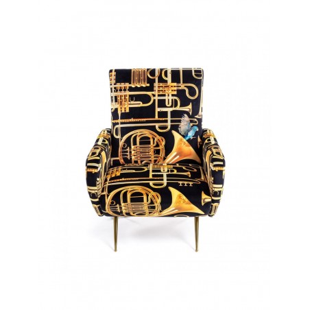 SELETTI Armchair - Trumpets