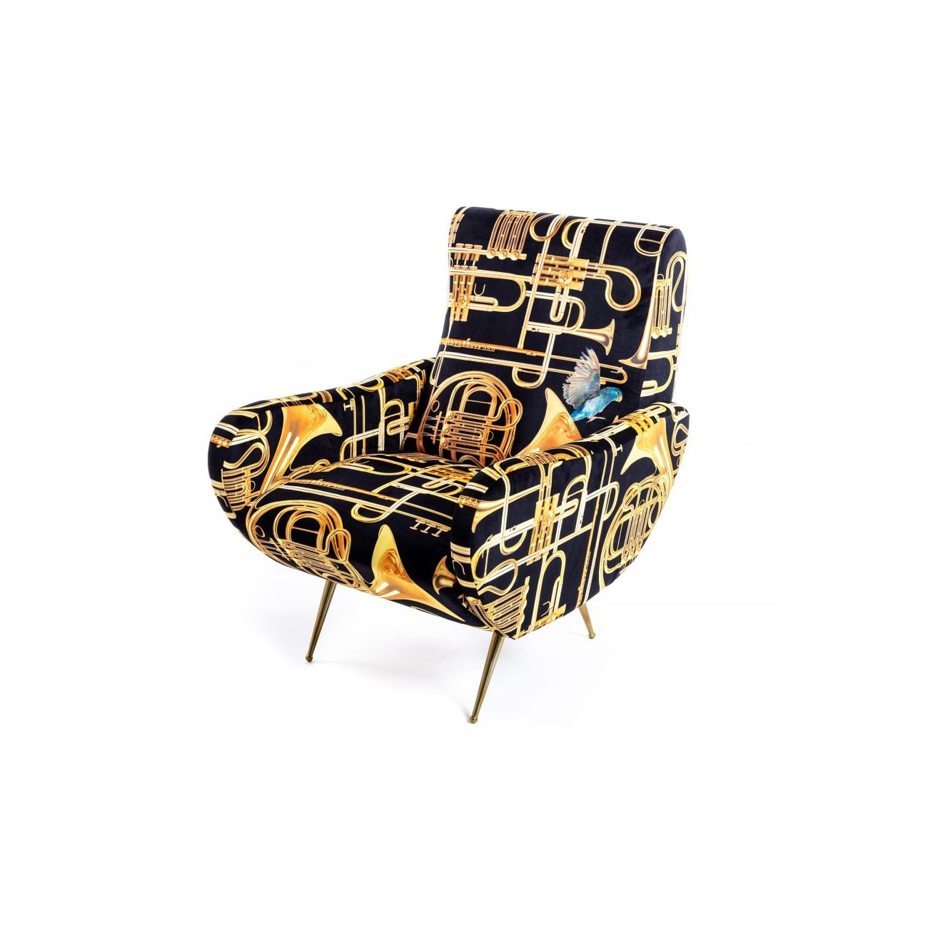 SELETTI Armchair - Trumpets
