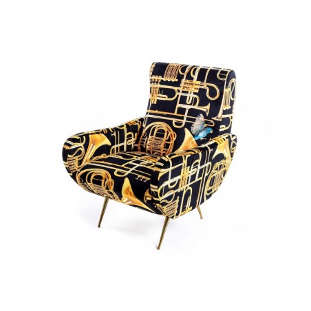 SELETTI Armchair - Trumpets