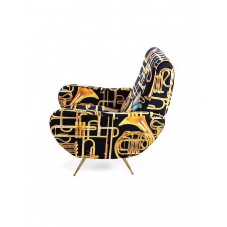 SELETTI Armchair - Trumpets