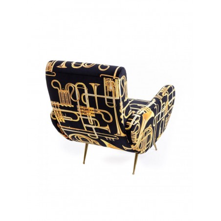 SELETTI Armchair - Trumpets