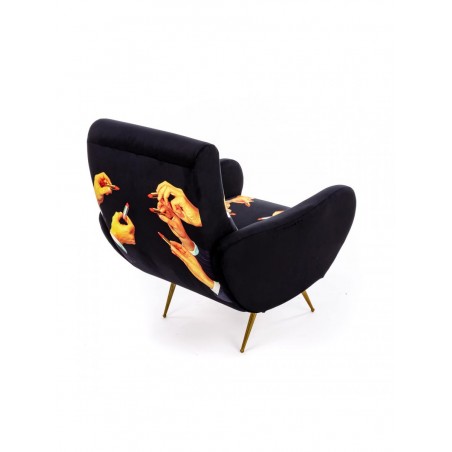 SELETTI Poltrona - Rossetti Nera