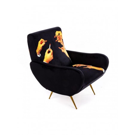 SELETTI Fauteuil - Rouges à lèvres noire