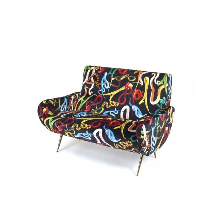 SELETTI Sofa a Due Sedute Serpenti