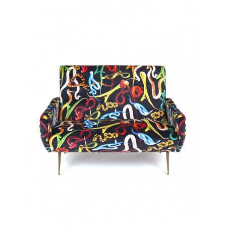 SELETTI Sofa a Due Sedute Serpenti