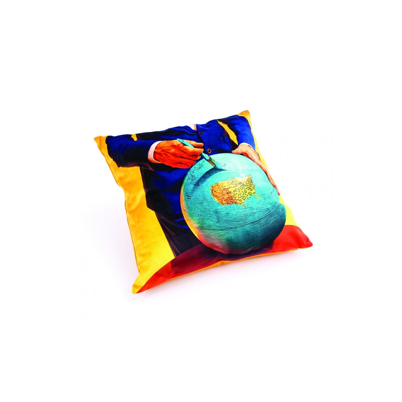 SELETTI Pillow - Globo