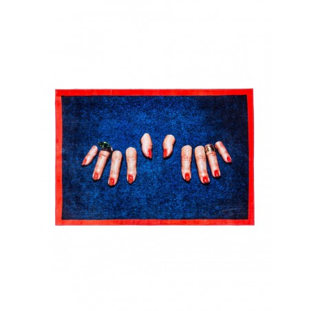SELETTI Rectangular rug - Fingers