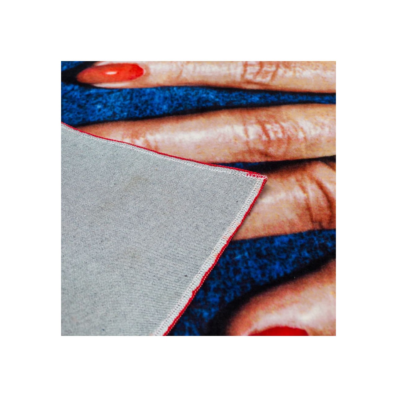 SELETTI Rectangular rug - Fingers