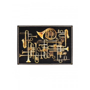 SELETTI Rectangular rug - Trumpet