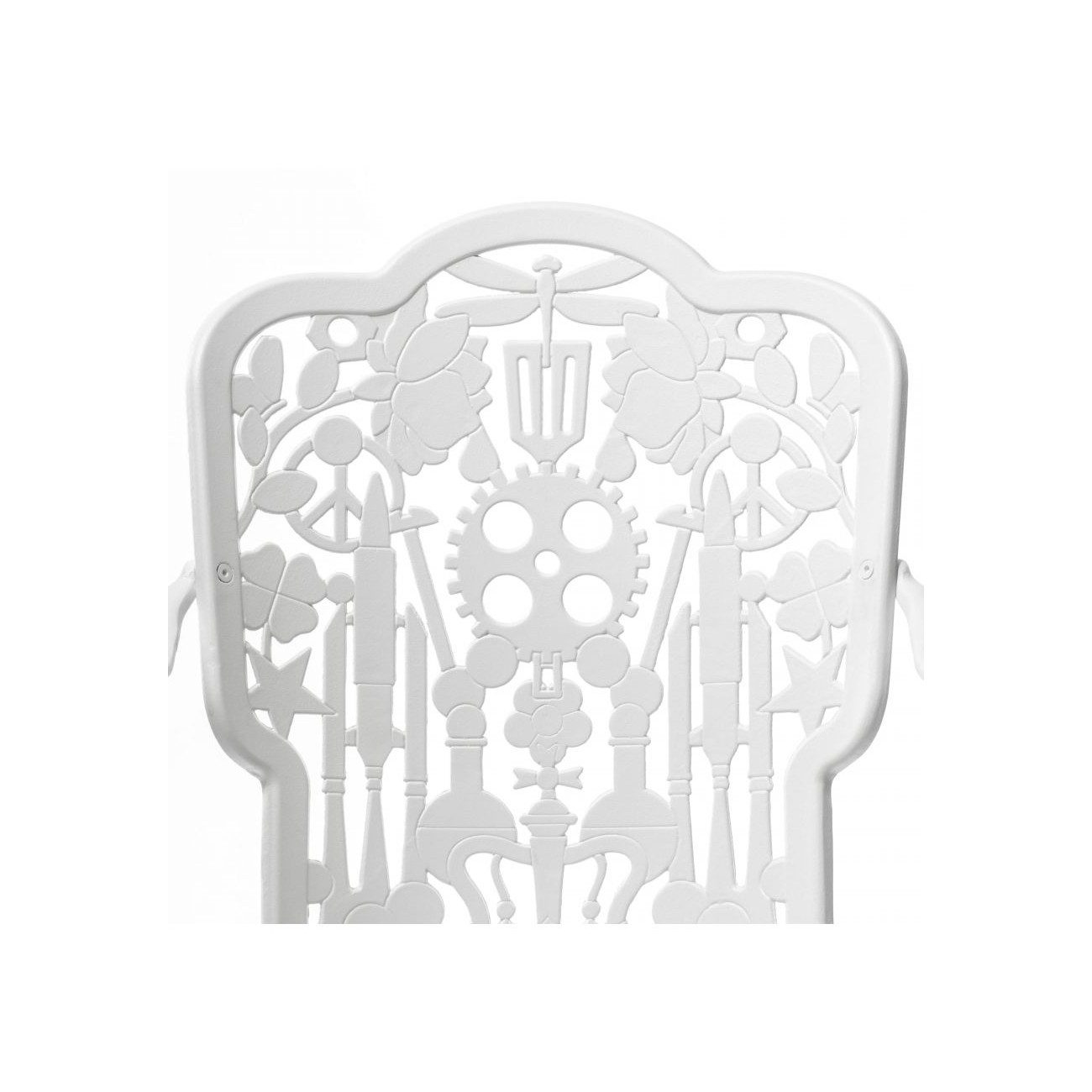 SELETTI Industry Collection Fauteuil en aluminium