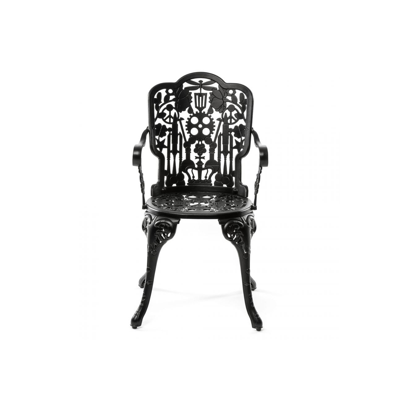 SELETTI Industry Collection Fauteuil en aluminium