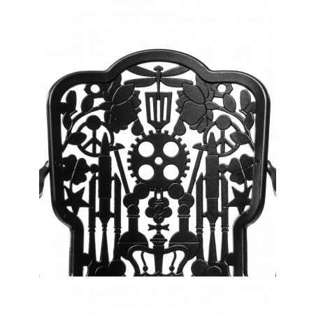 SELETTI Industry Collection Fauteuil en aluminium