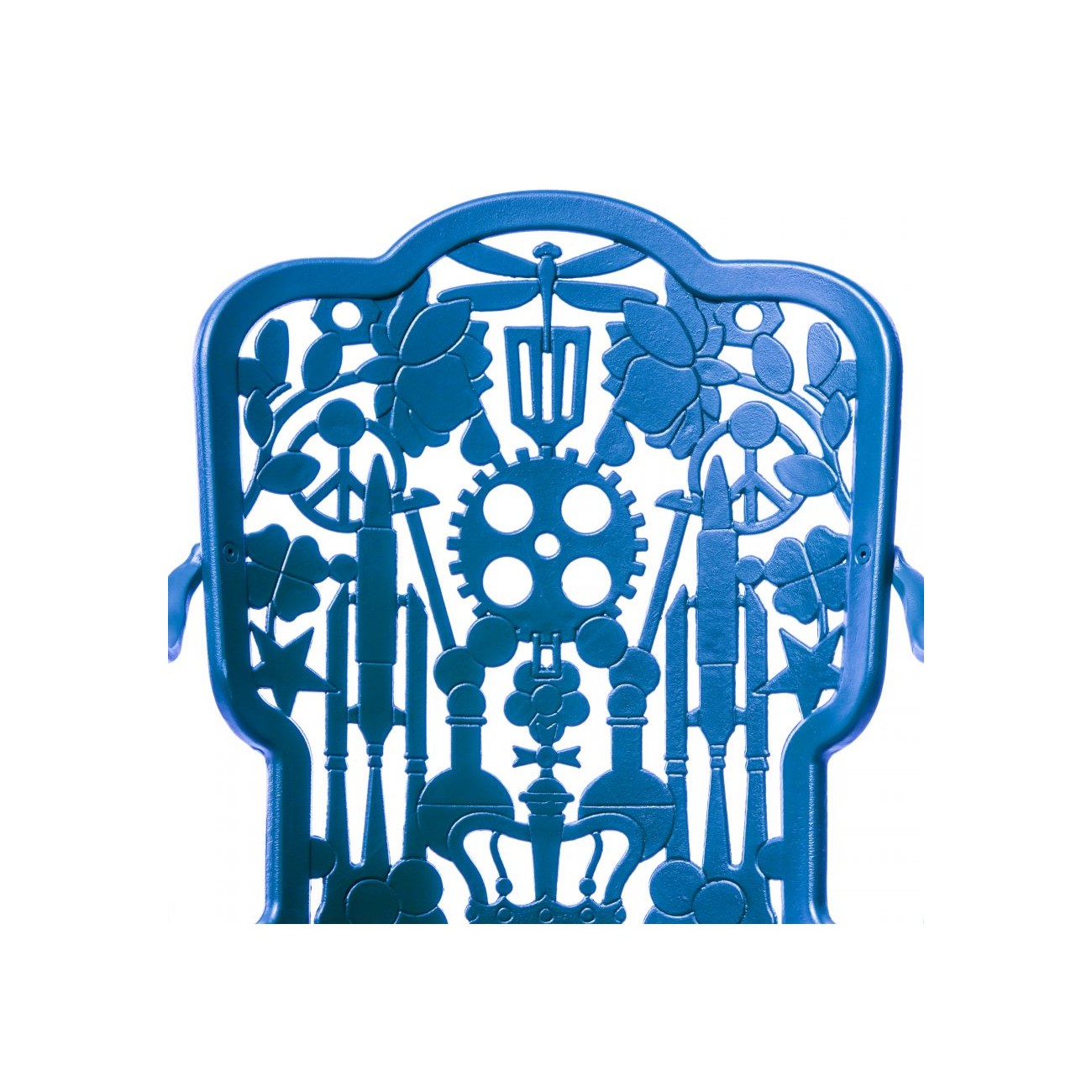 SELETTI Industry Collection Fauteuil en aluminium