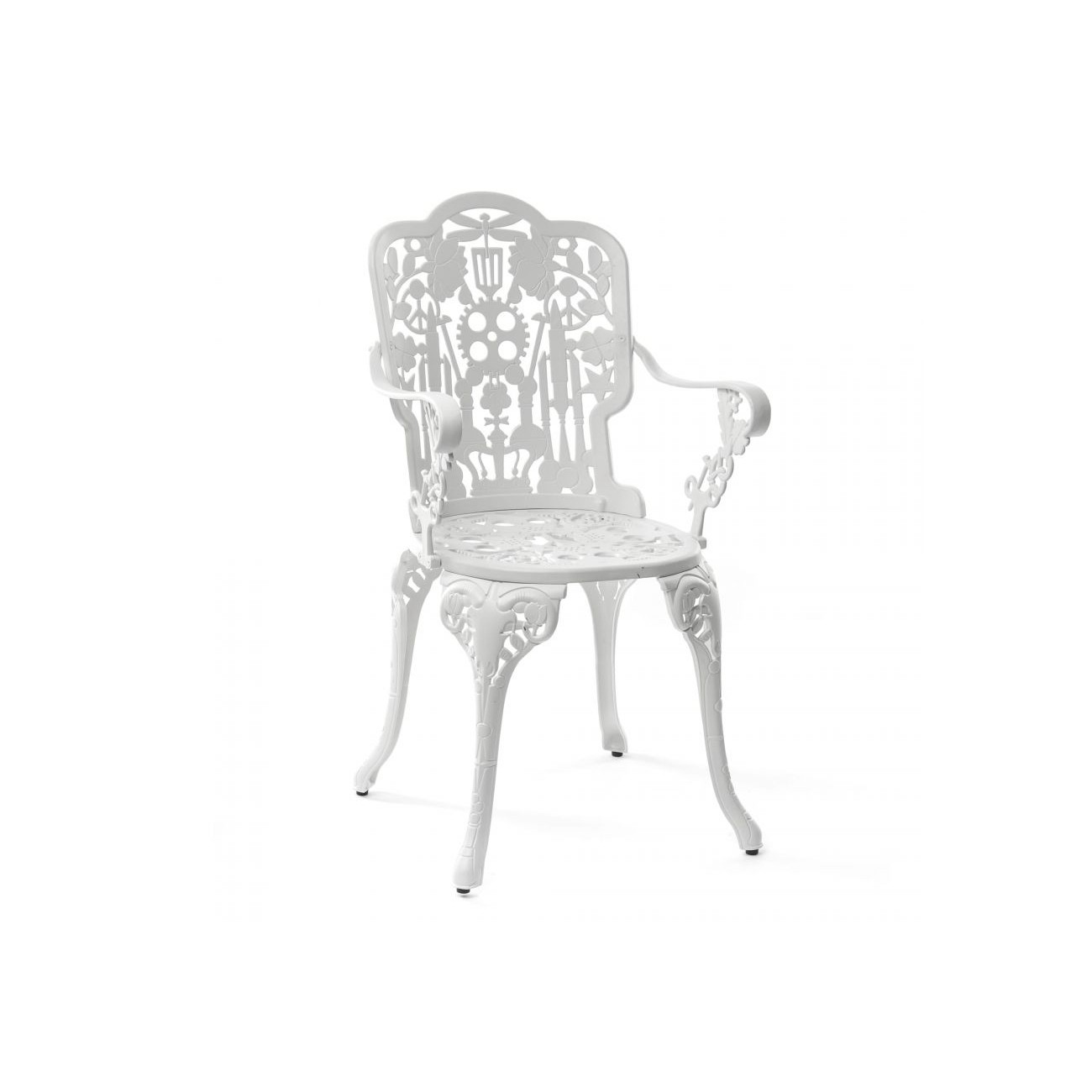 SELETTI Industry Collection Aluminium armchair