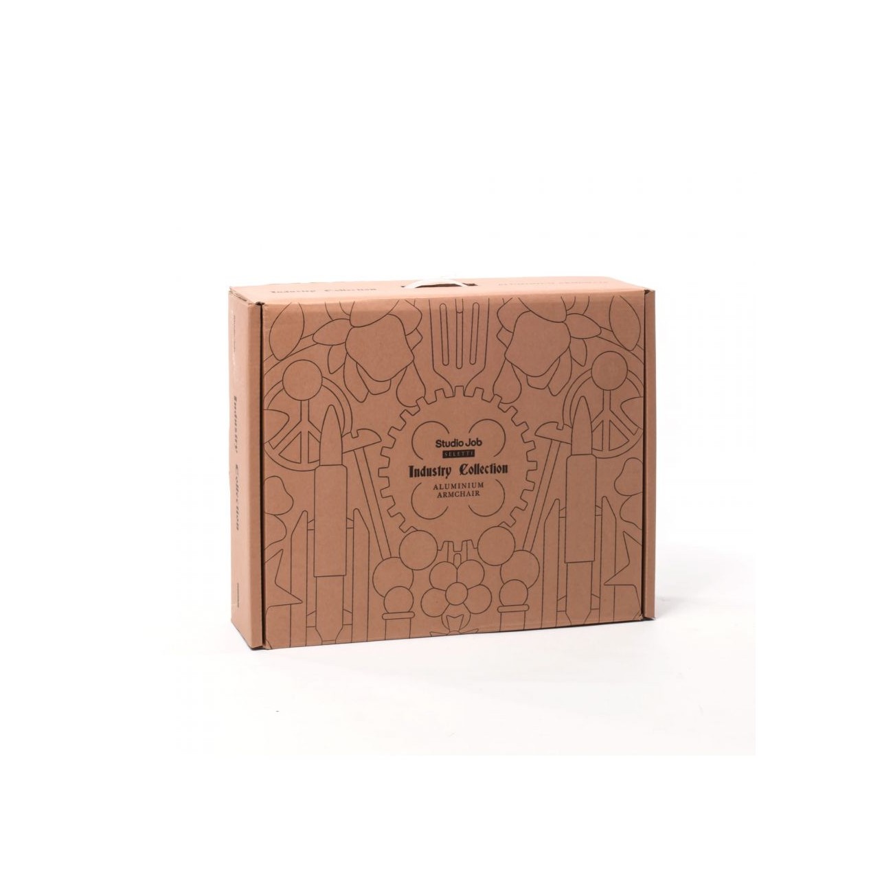 SELETTI Industry Collection Aluminium armchair