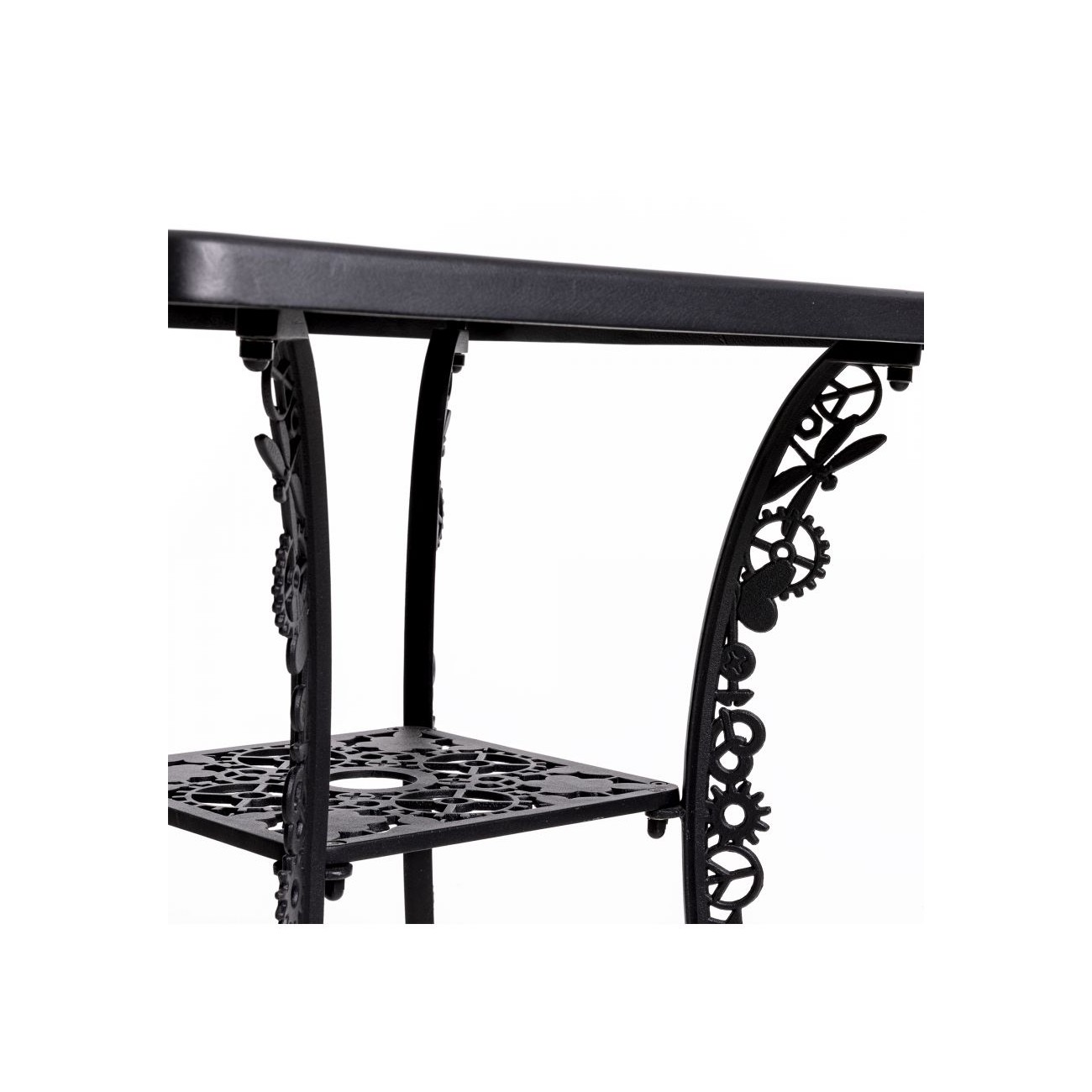 SELETTI Industry Collection Tavolo Quadrato di Alluminio