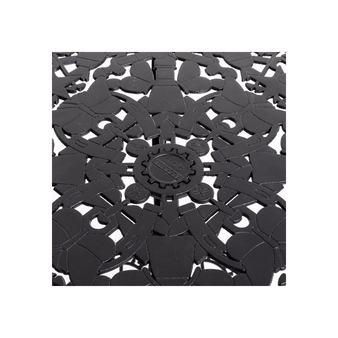 SELETTI Industry Collection Tavolo Quadrato di Alluminio