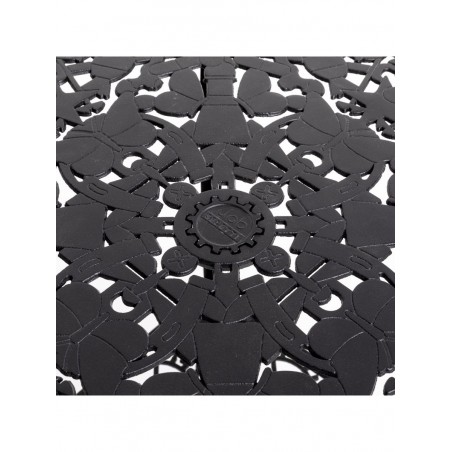 SELETTI Industry Collection Tavolo Quadrato di Alluminio