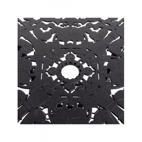 SELETTI Industry Collection Tavolo Quadrato di Alluminio