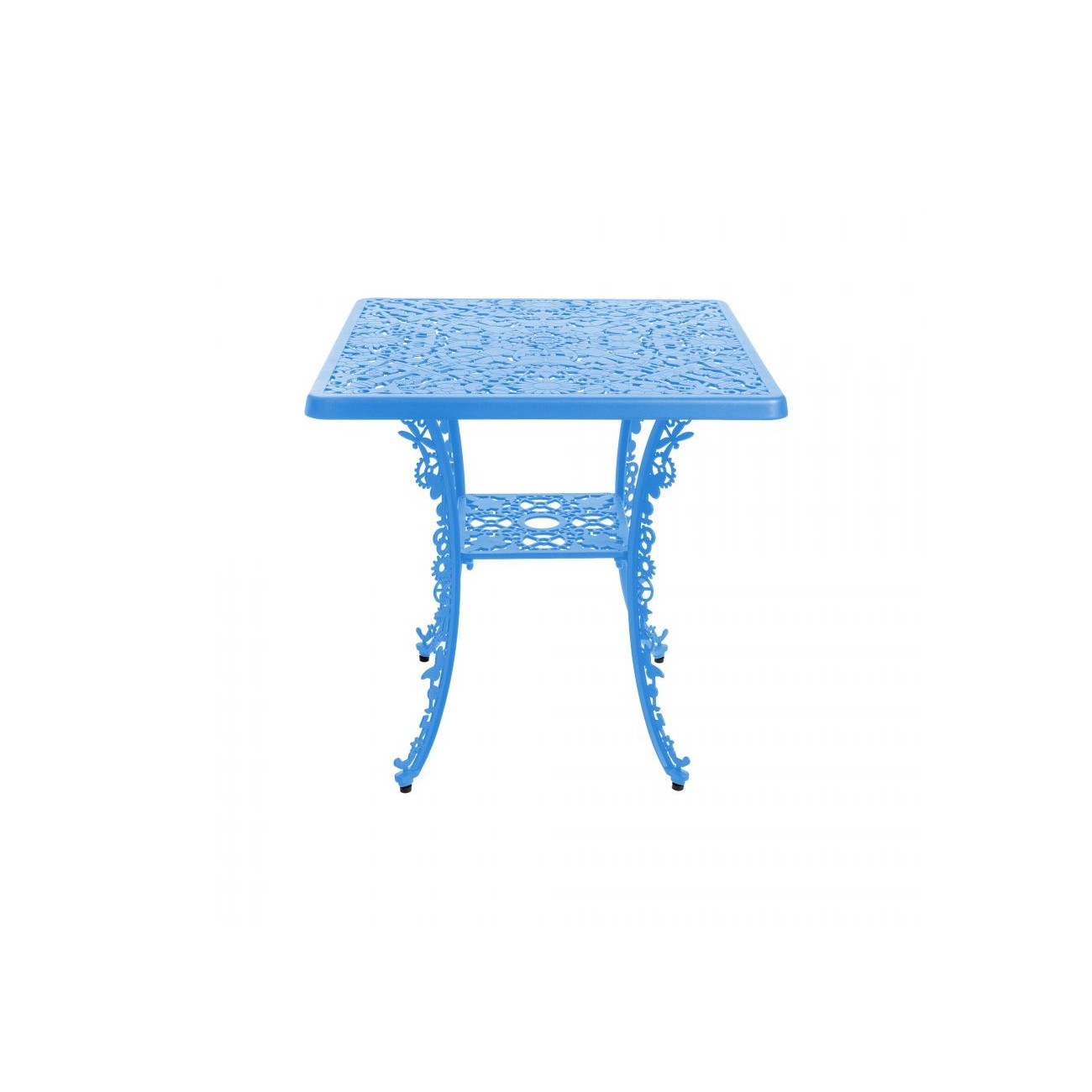 SELETTI Industry Collection Tavolo Quadrato di Alluminio