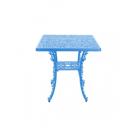 SELETTI Industry Collection Tavolo Quadrato di Alluminio