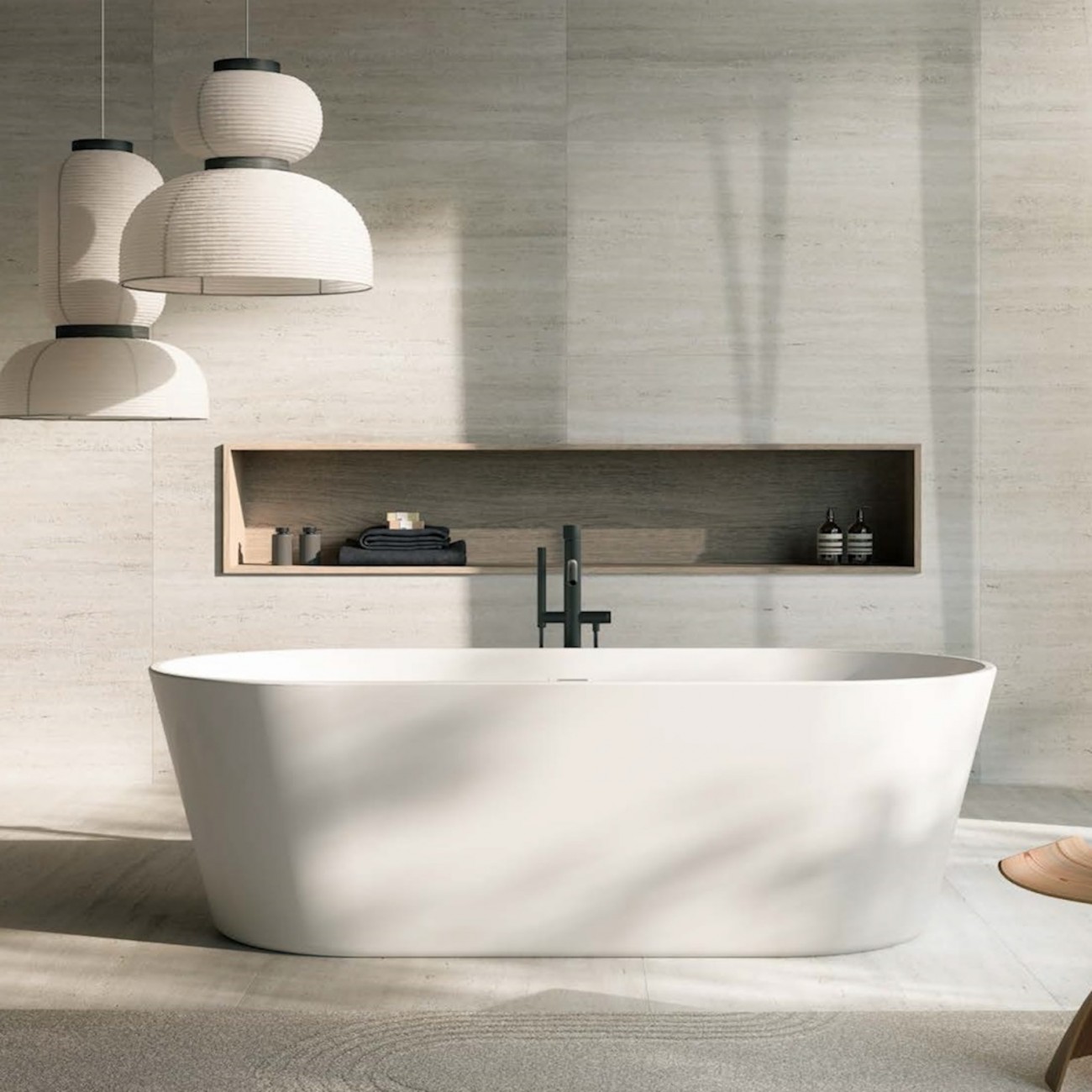 Acrylic bathtub Alchemy Glass 1989