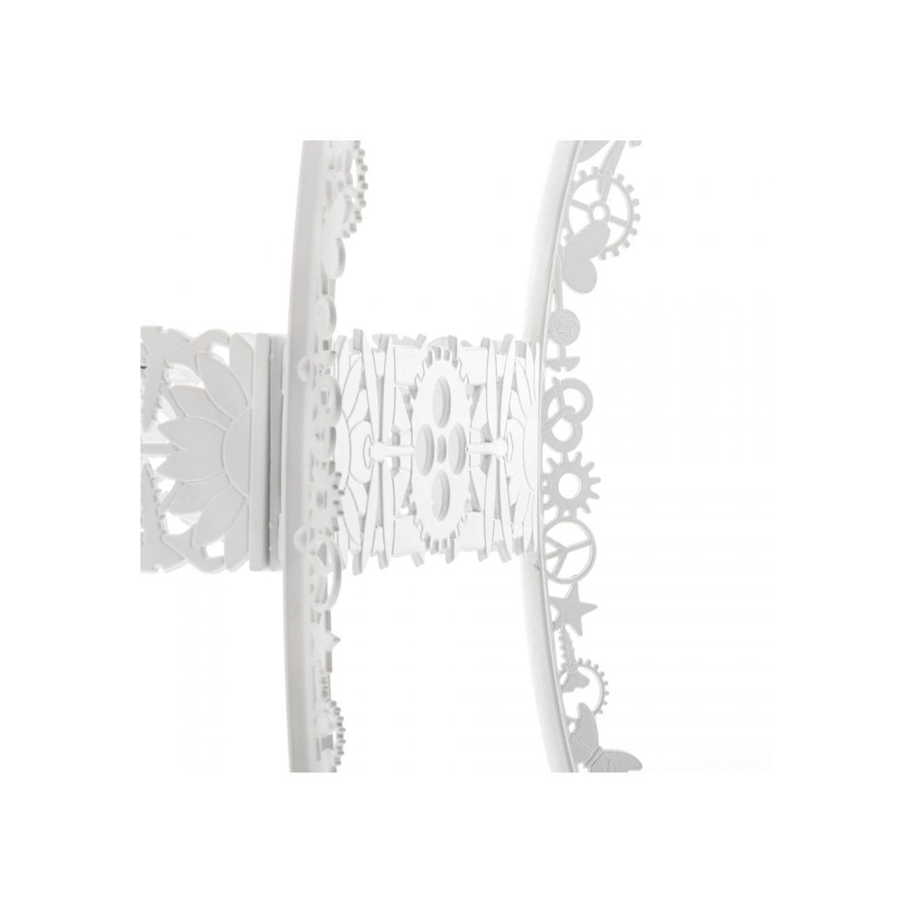 SELETTI Industry Collection Table ovale en aluminium