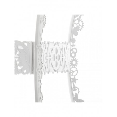 SELETTI Industry Collection Table ovale en aluminium