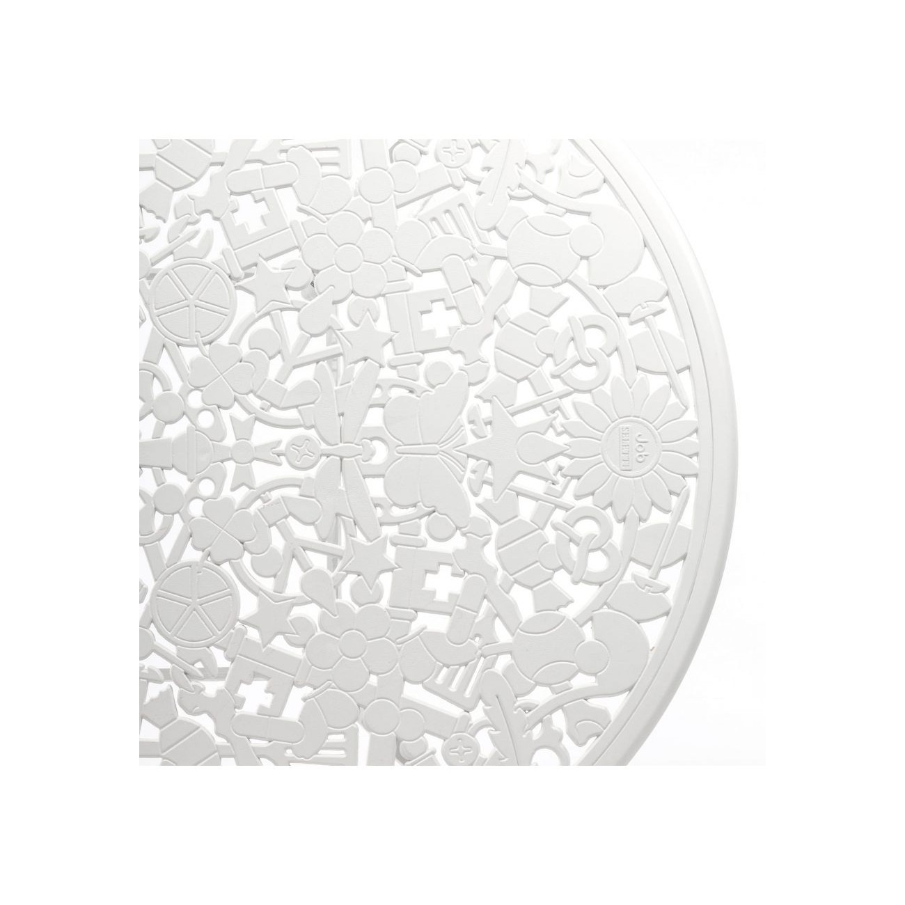 SELETTI Industry Collection Table ovale en aluminium