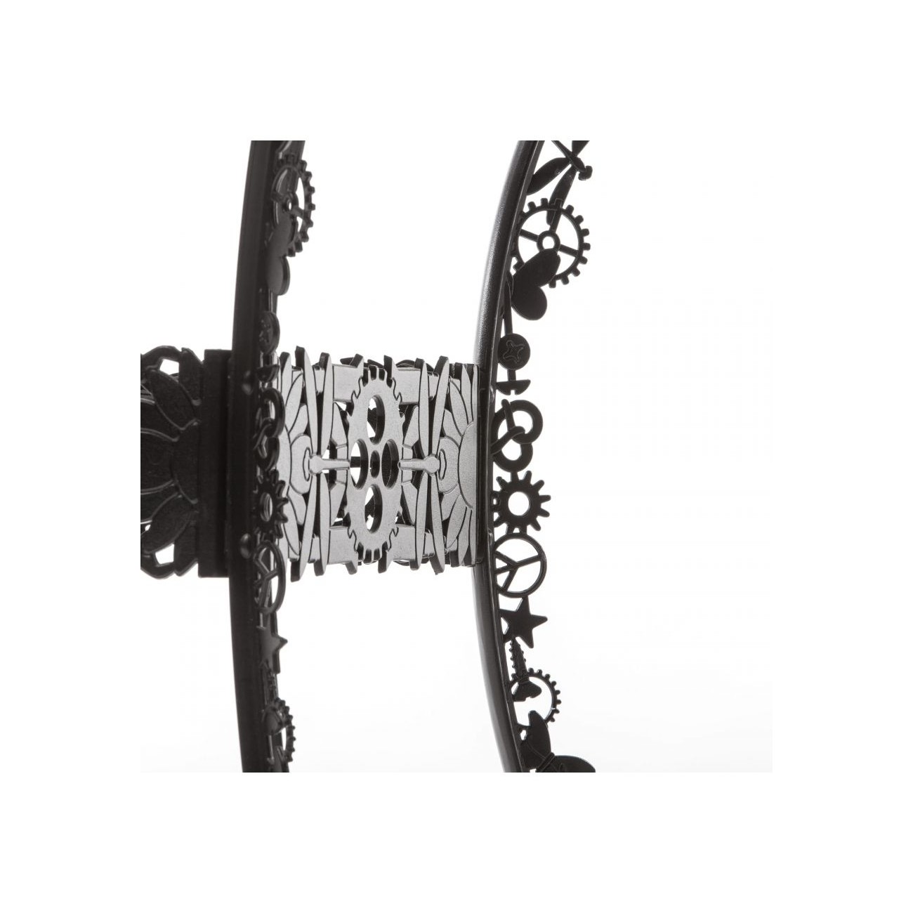 SELETTI Industry Collection Table ovale en aluminium