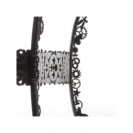 SELETTI Industry Collection Table ovale en aluminium