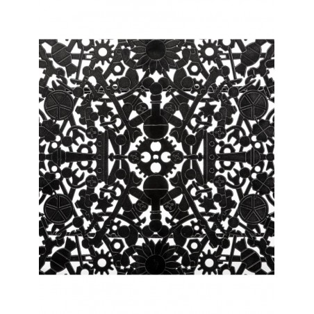 SELETTI Industry Collection Table ovale en aluminium