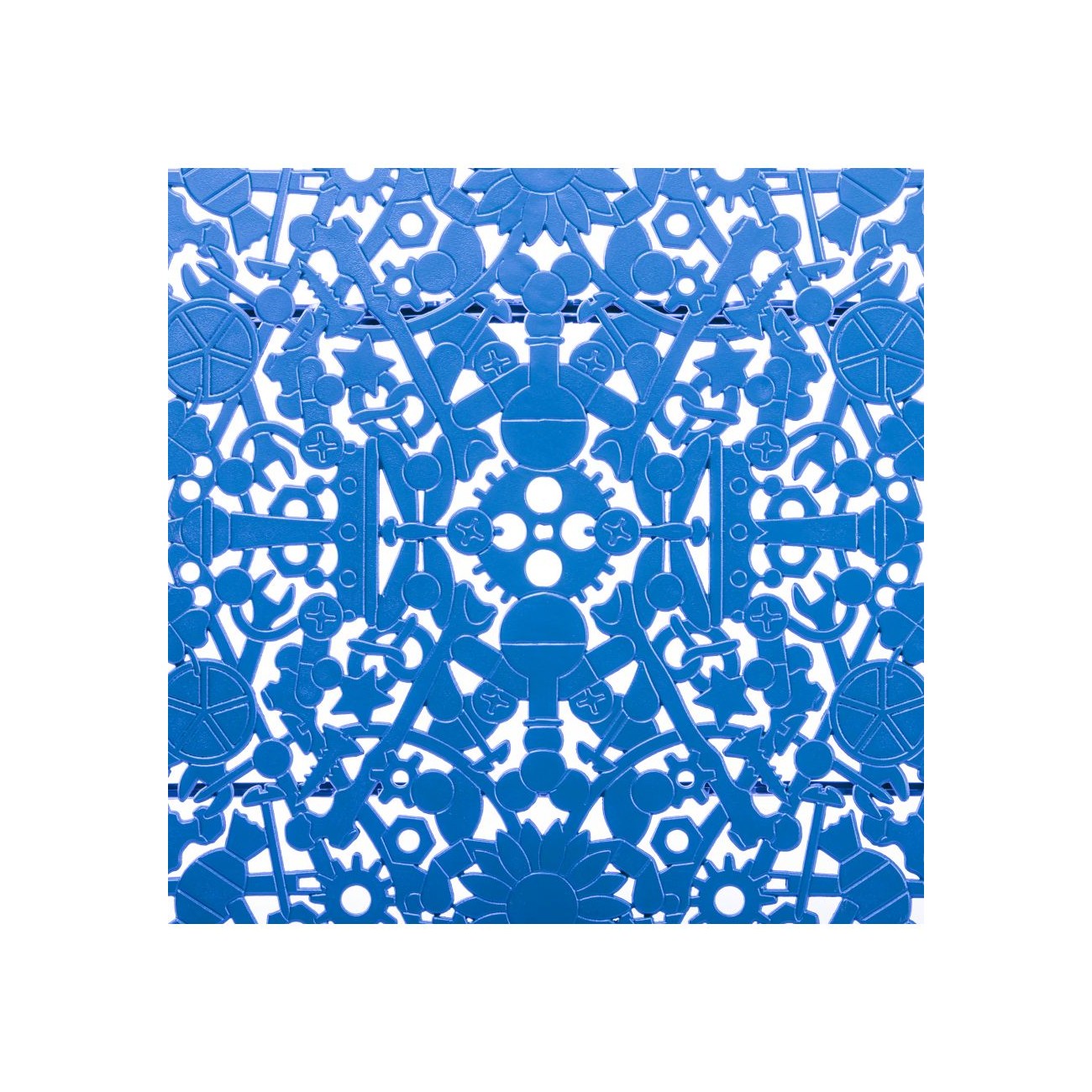 SELETTI Industry Collection Table ovale en aluminium