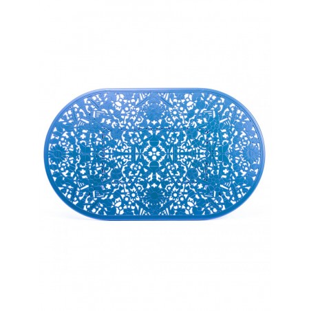 SELETTI Industry Collection Table ovale en aluminium