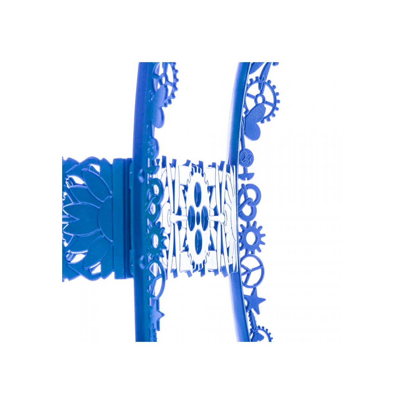 SELETTI Industry Collection Table ovale en aluminium