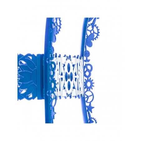 SELETTI Industry Collection Table ovale en aluminium