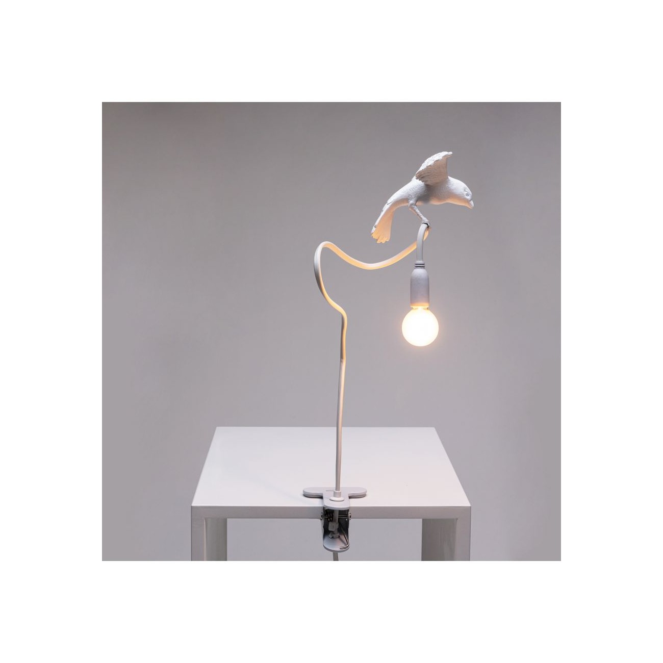 SELETTI Sparrow Lampe avec pince - Cruising