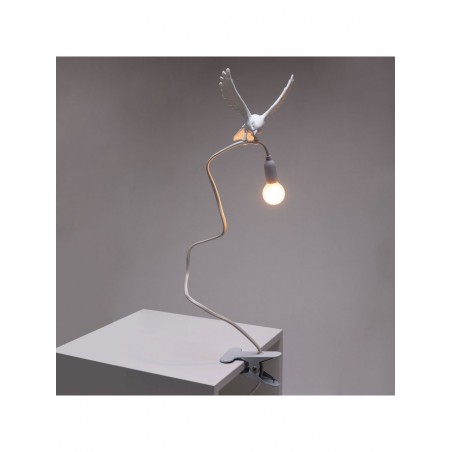 SELETTI Sparrow Lampada con morsetto - Atterraggio