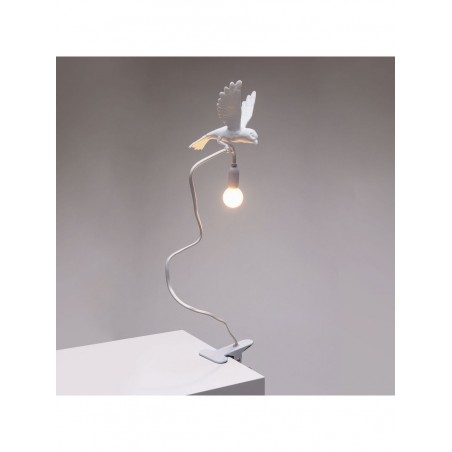 SELETTI Sparrow Lampe avec pince - Atterrissage