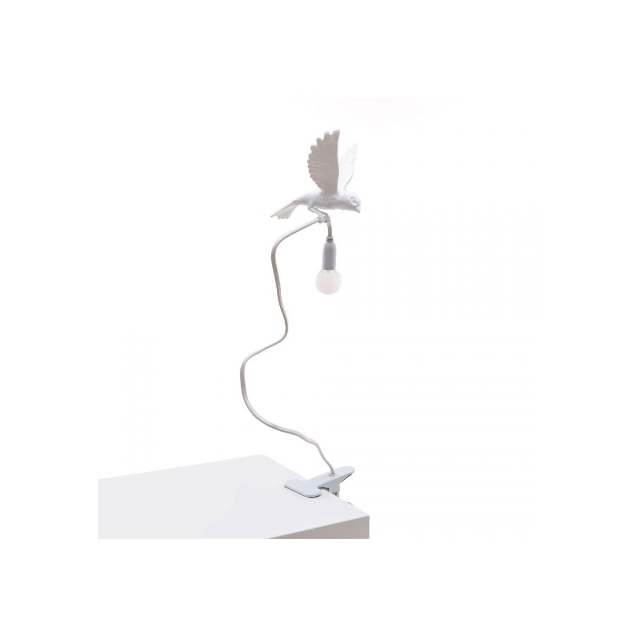 SELETTI Sparrow Lampada con morsetto - Atterraggio