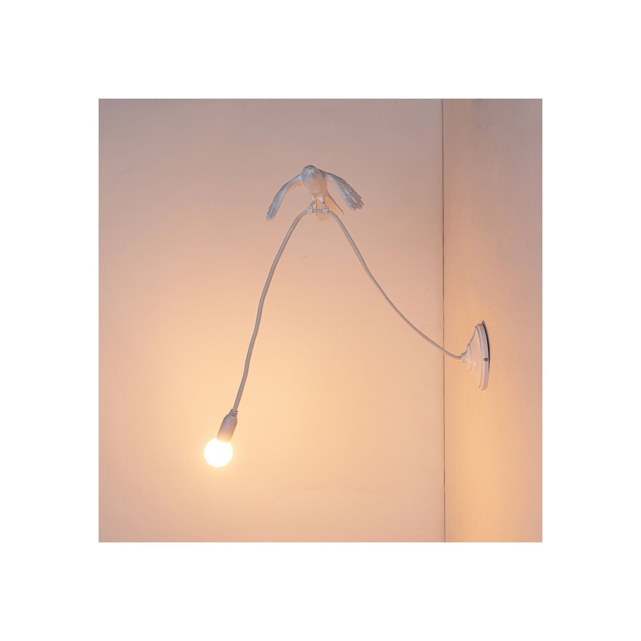 SELETTI Sparrow Lampada a Muro - Decollo