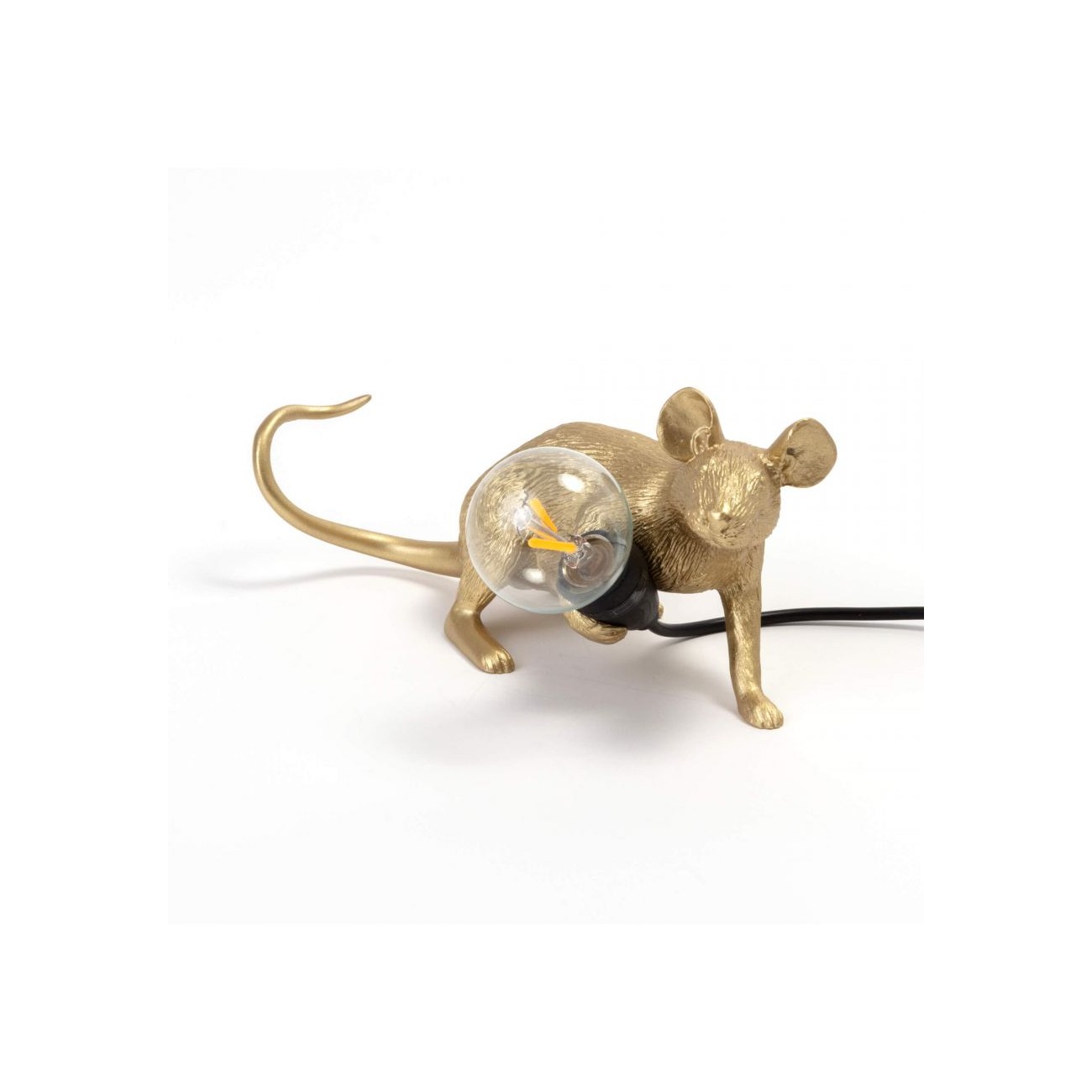 SELETTI Lampe - Souris Or