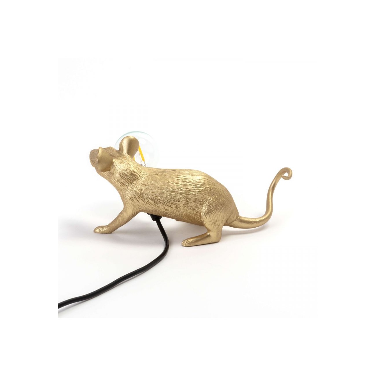 SELETTI Lampe - Souris Or